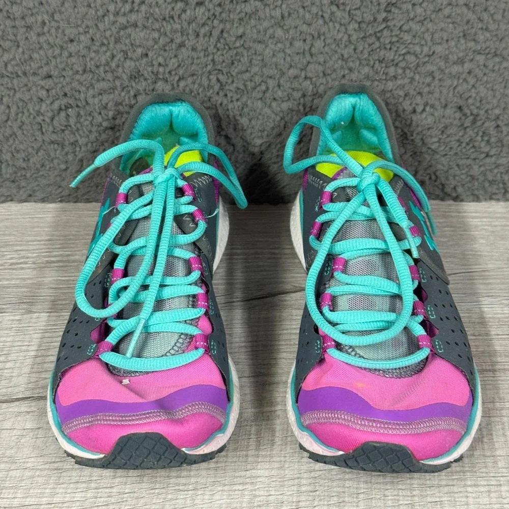Under Armour Shoes Womens US 7 Black Pink Micro G Mantis Running Sneakers Active